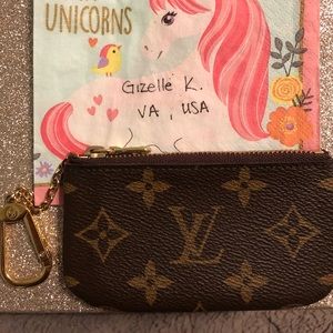 Louis Vuitton monogram key cles